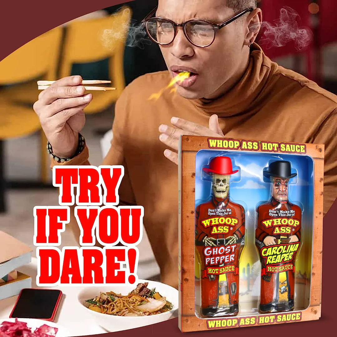 Whoop Ass Hot Sauce 2 Pack