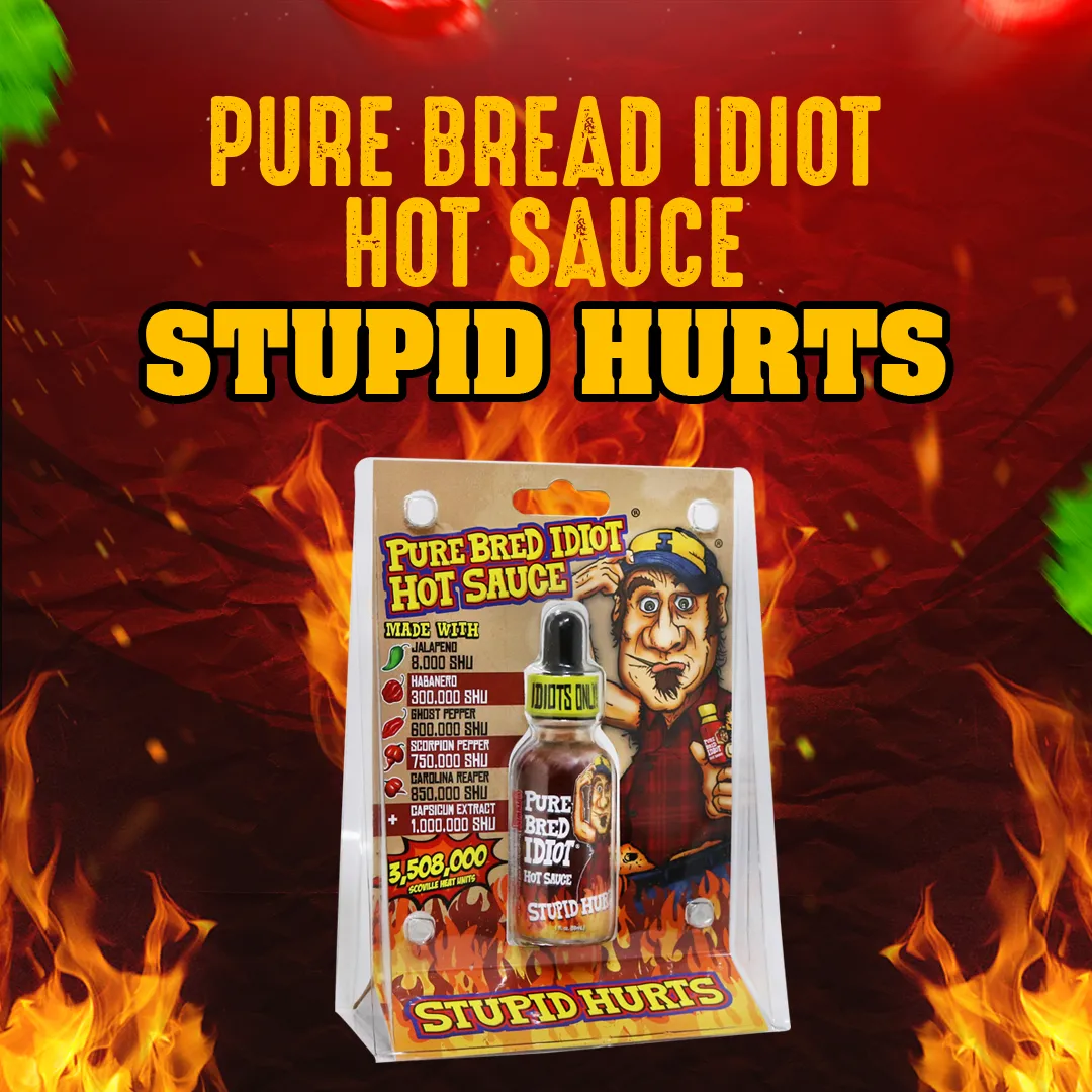 New Pure Bred Idiot Hot Sauce