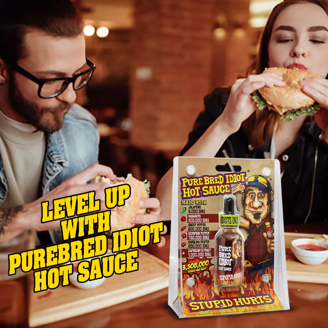 New Pure Bred Idiot Hot Sauce