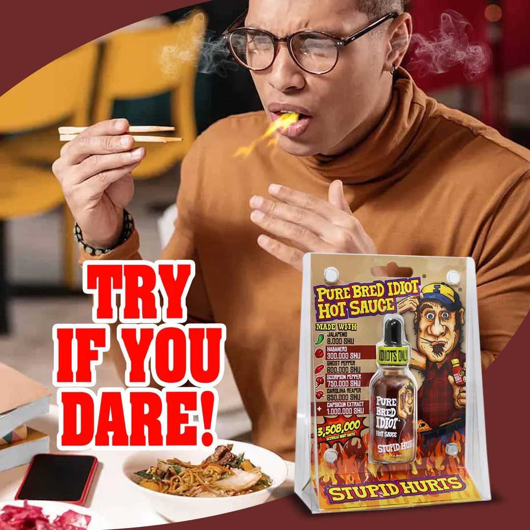 New Pure Bred Idiot Hot Sauce