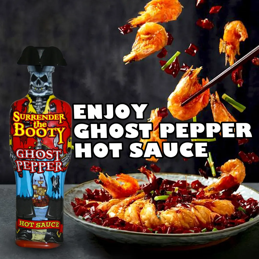 Surrender the Booty Ghost Pepper Hot Sauce
