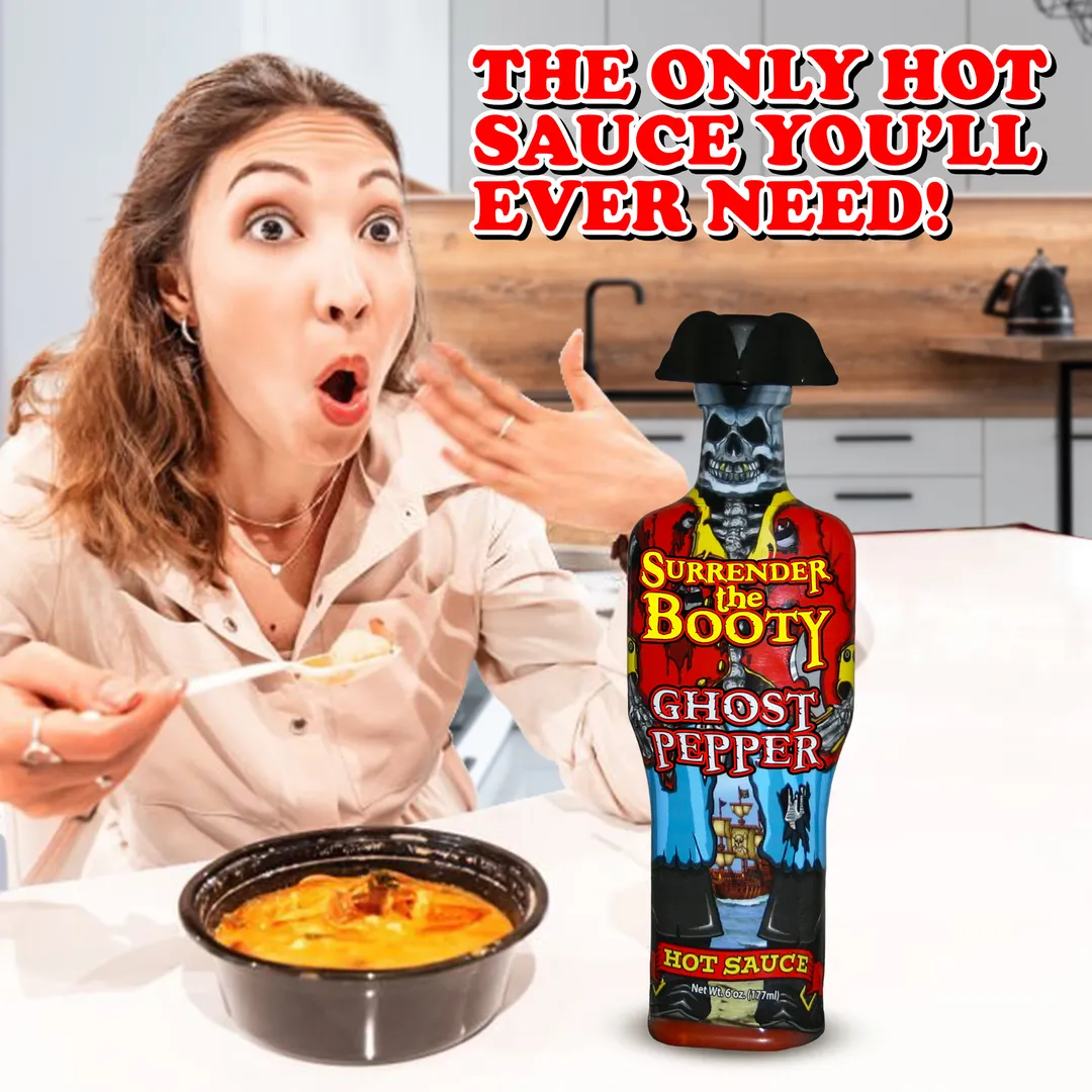 Surrender the Booty Ghost Pepper Hot Sauce