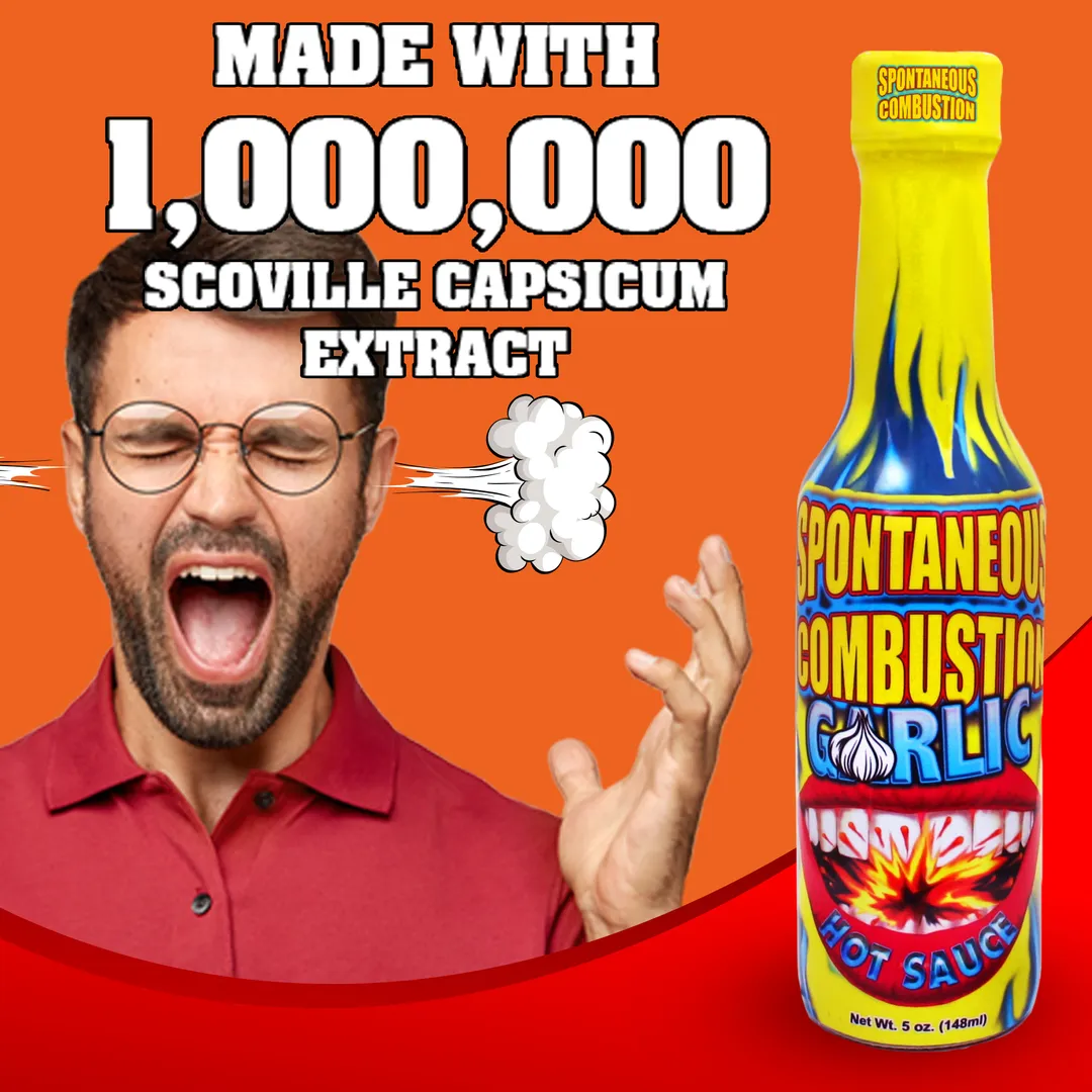 Spontaneous Combustion Garlic Hot Sauce