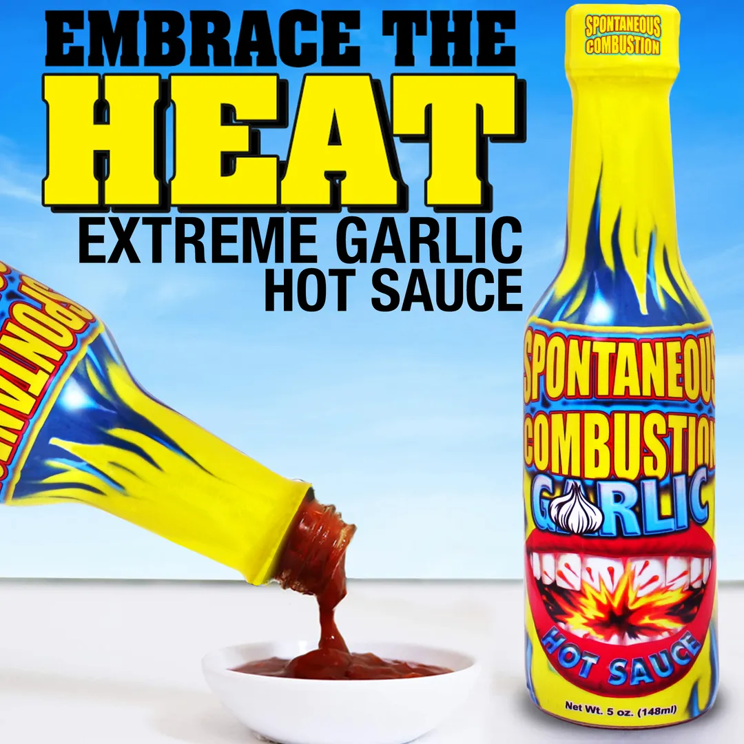 Spontaneous Combustion Garlic Hot Sauce