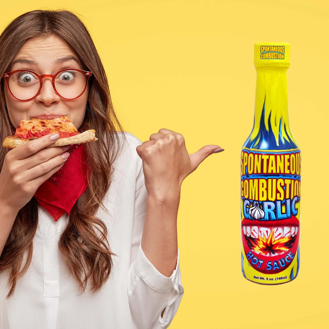 Spontaneous Combustion Garlic Hot Sauce