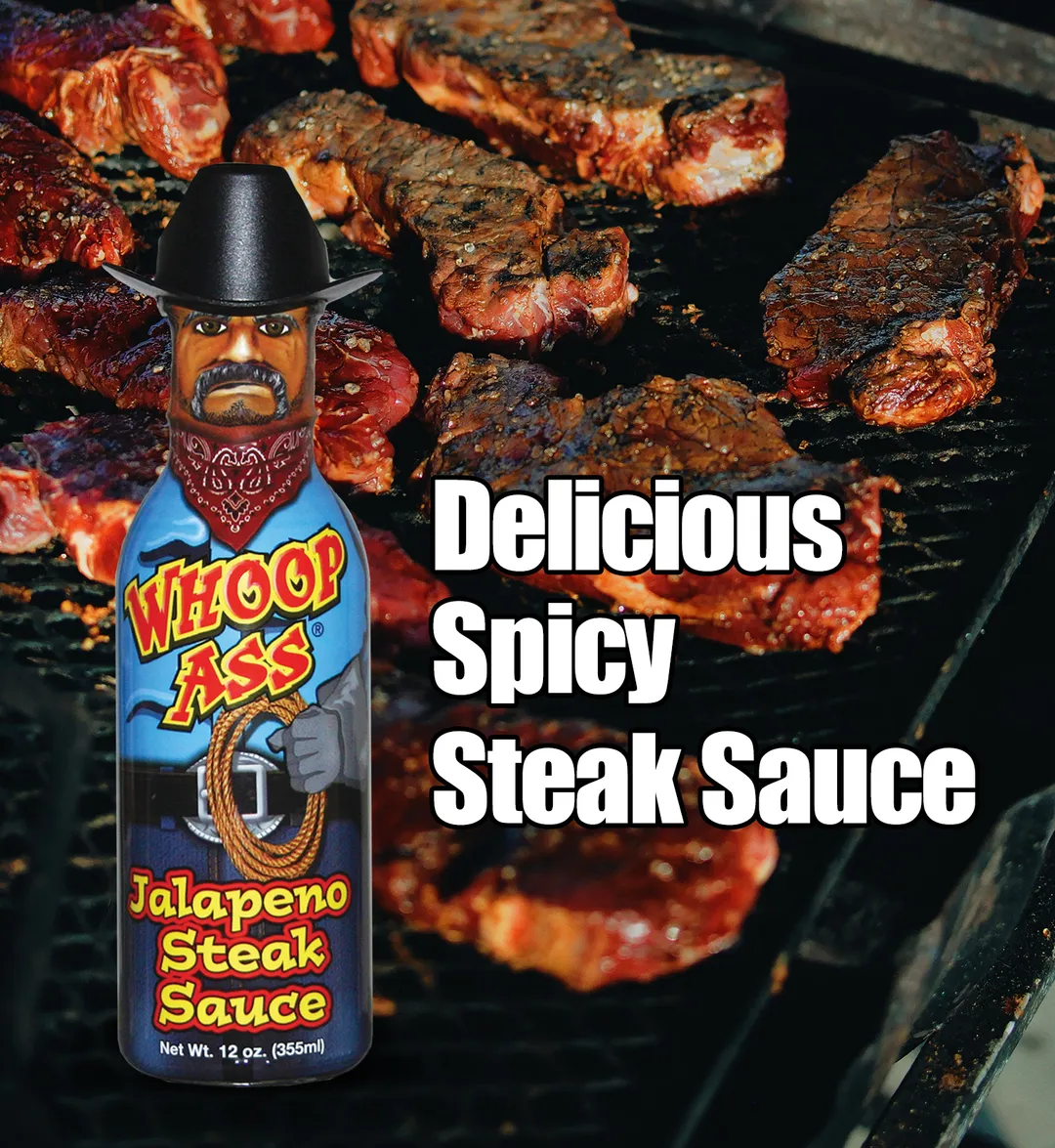 Whoop Ass Jalapeno Steak Sauce
