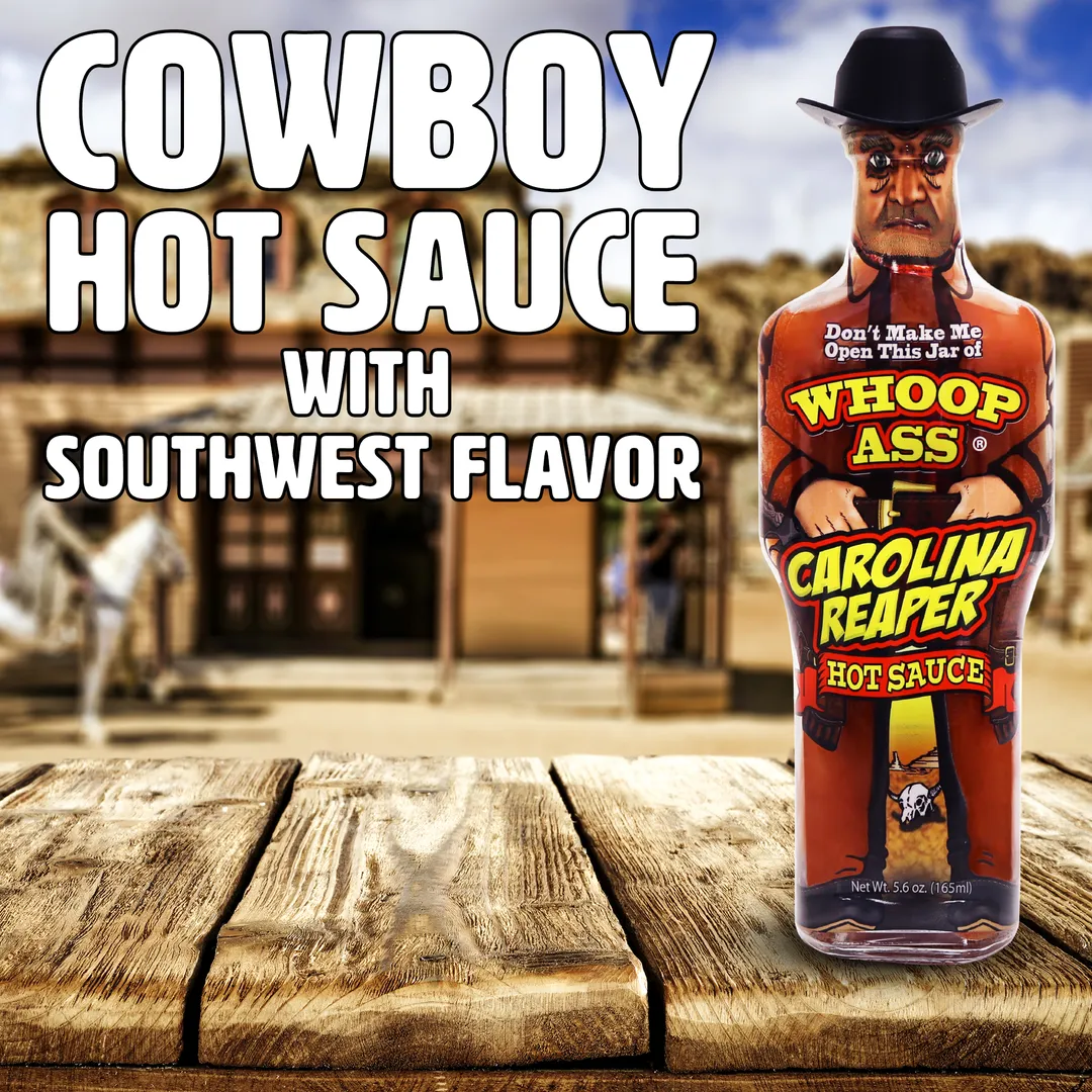 Whoop Ass Carolina Reaper Hot Sauce