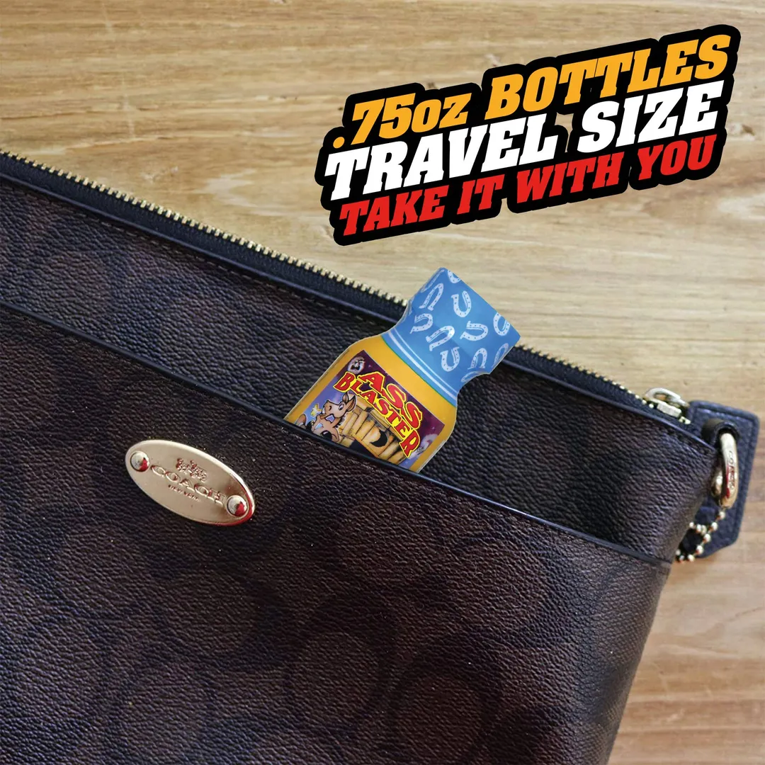 Ass Blaster Hot Sauce – Travel Size 3/4 oz Bottle