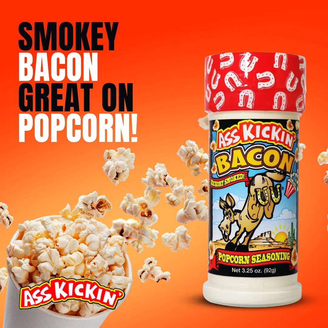 Ass Kickin’ Bacon Popcorn Seasoning