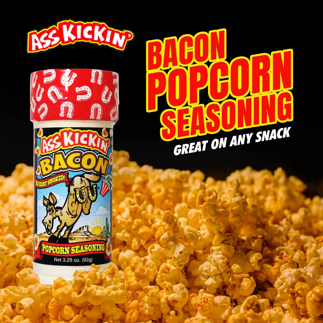 Ass Kickin’ Bacon Popcorn Seasoning