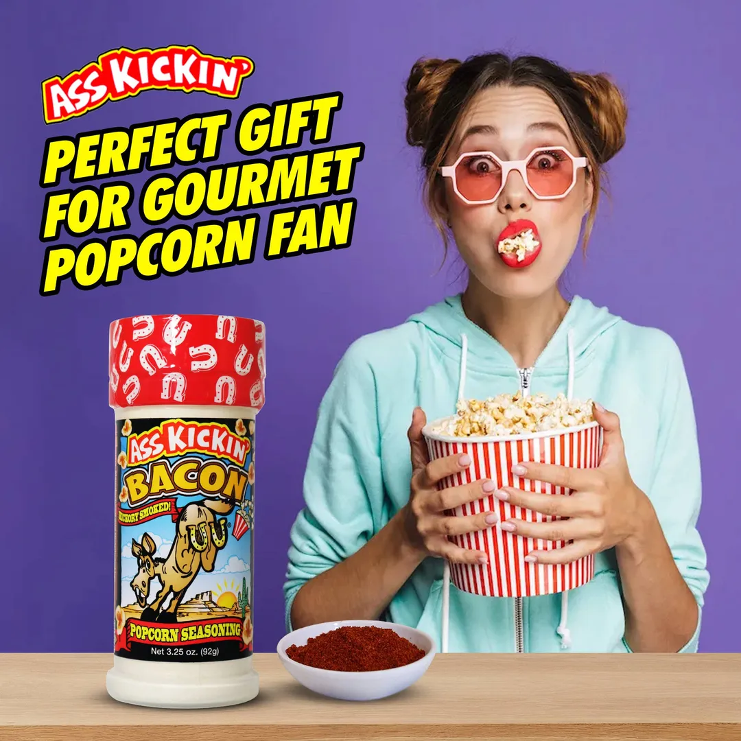 Ass Kickin’ Bacon Popcorn Seasoning
