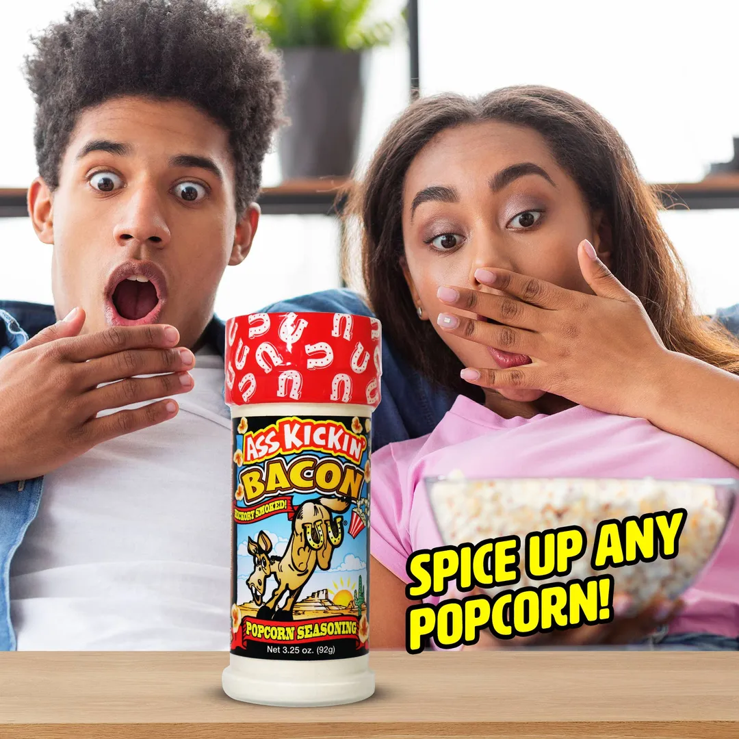 Ass Kickin’ Bacon Popcorn Seasoning