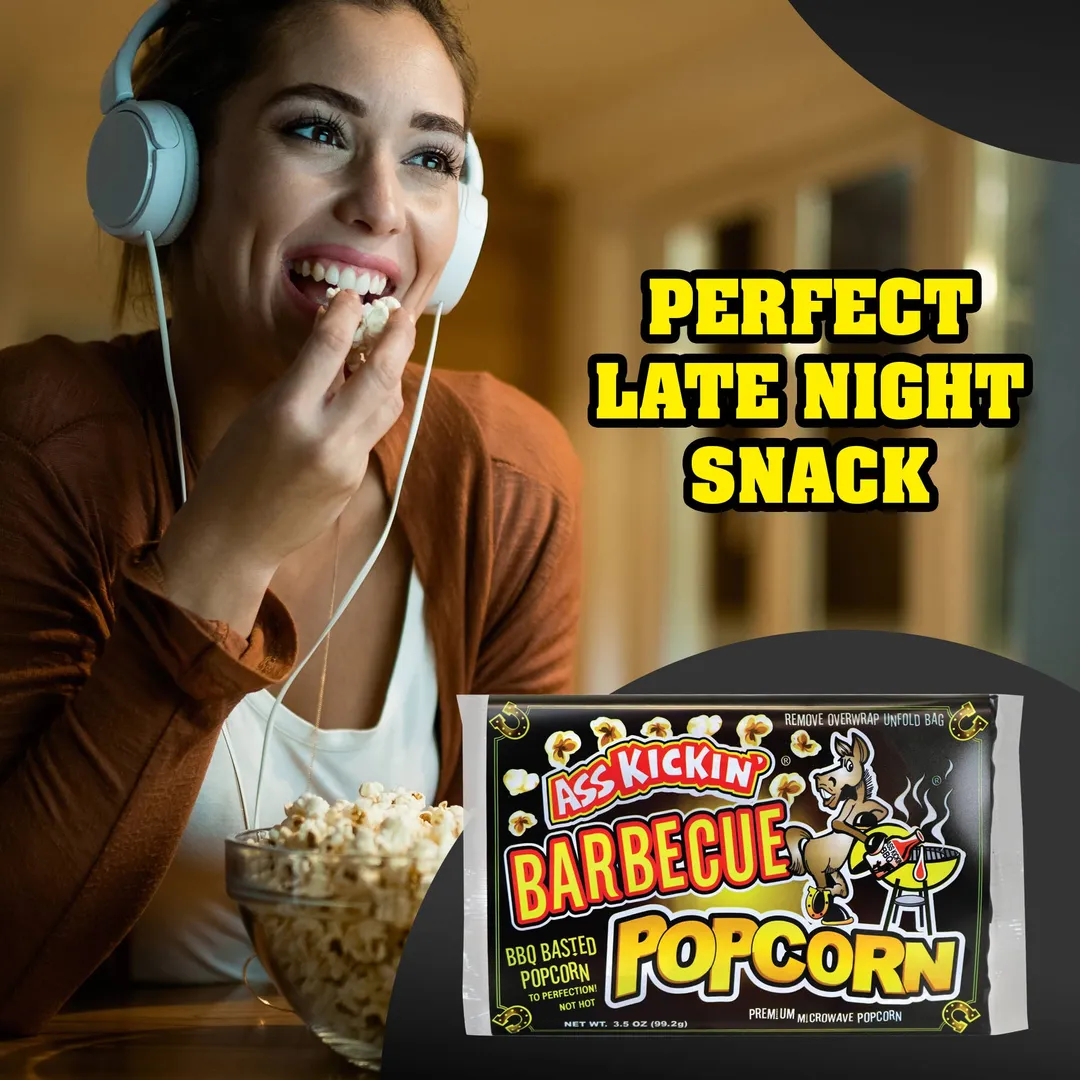Ass Kickin’ Barbecue Popcorn