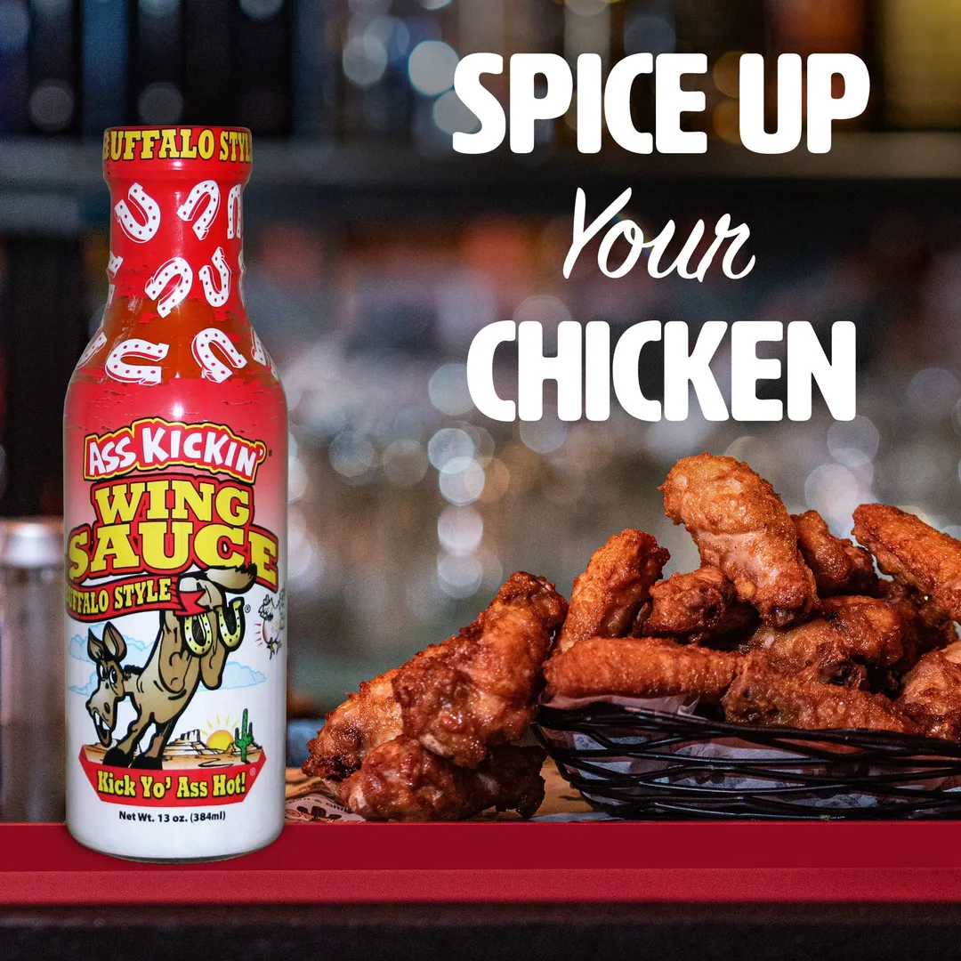 Ass Kickin’ Buffalo Style Wing Sauce