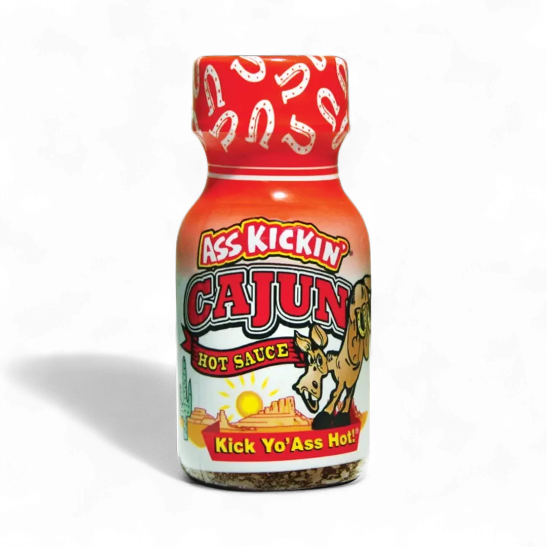 Ass Kickin’ Cajun Hot Sauce – Travel Size 3/4 oz.