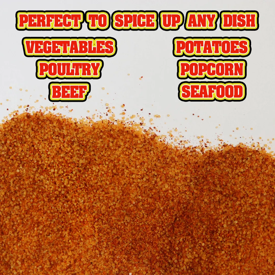 Ass Kickin’ Carolina Reaper Pepper Hot Salt – 3.4 oz.
