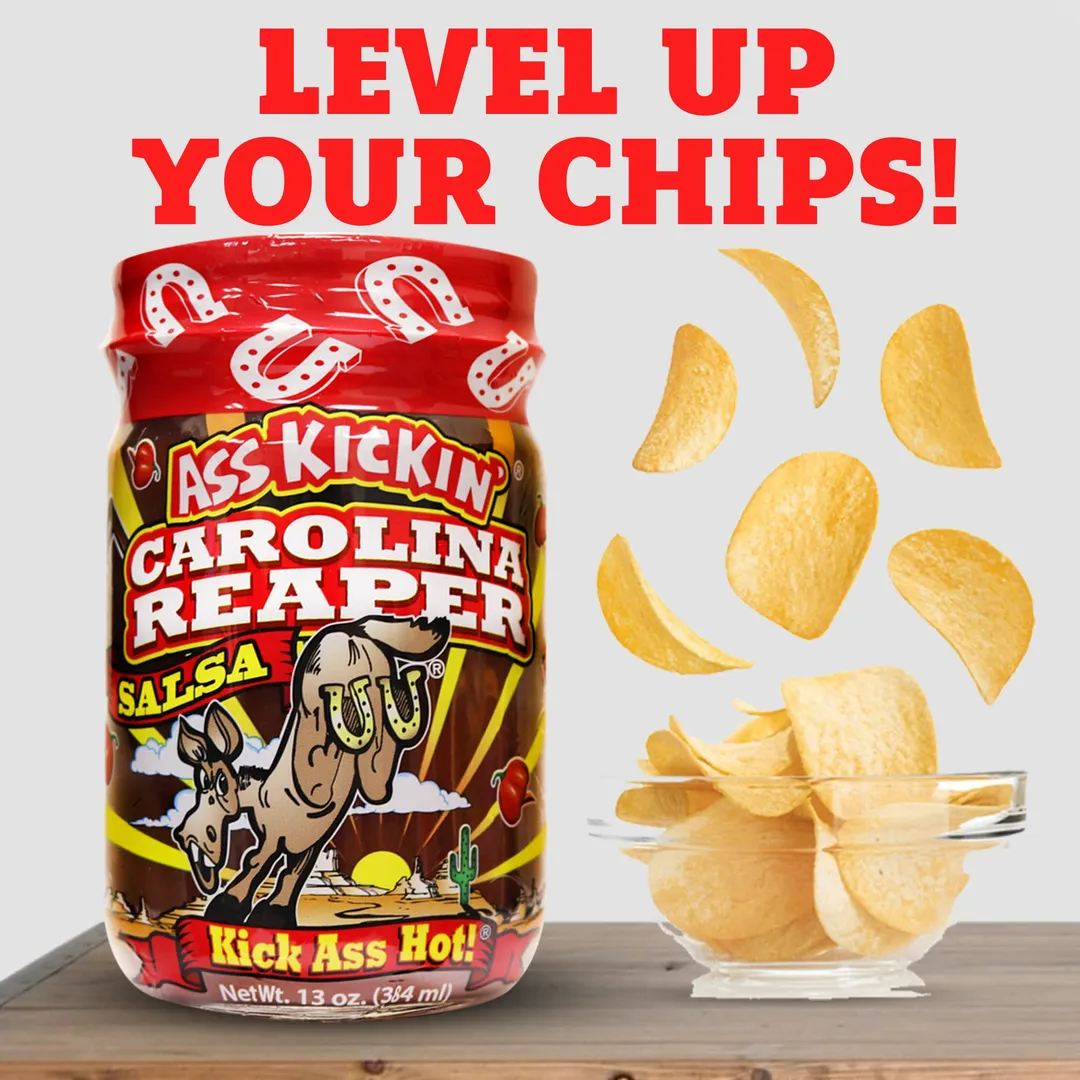 Ass Kickin’ Carolina Reaper Salsa