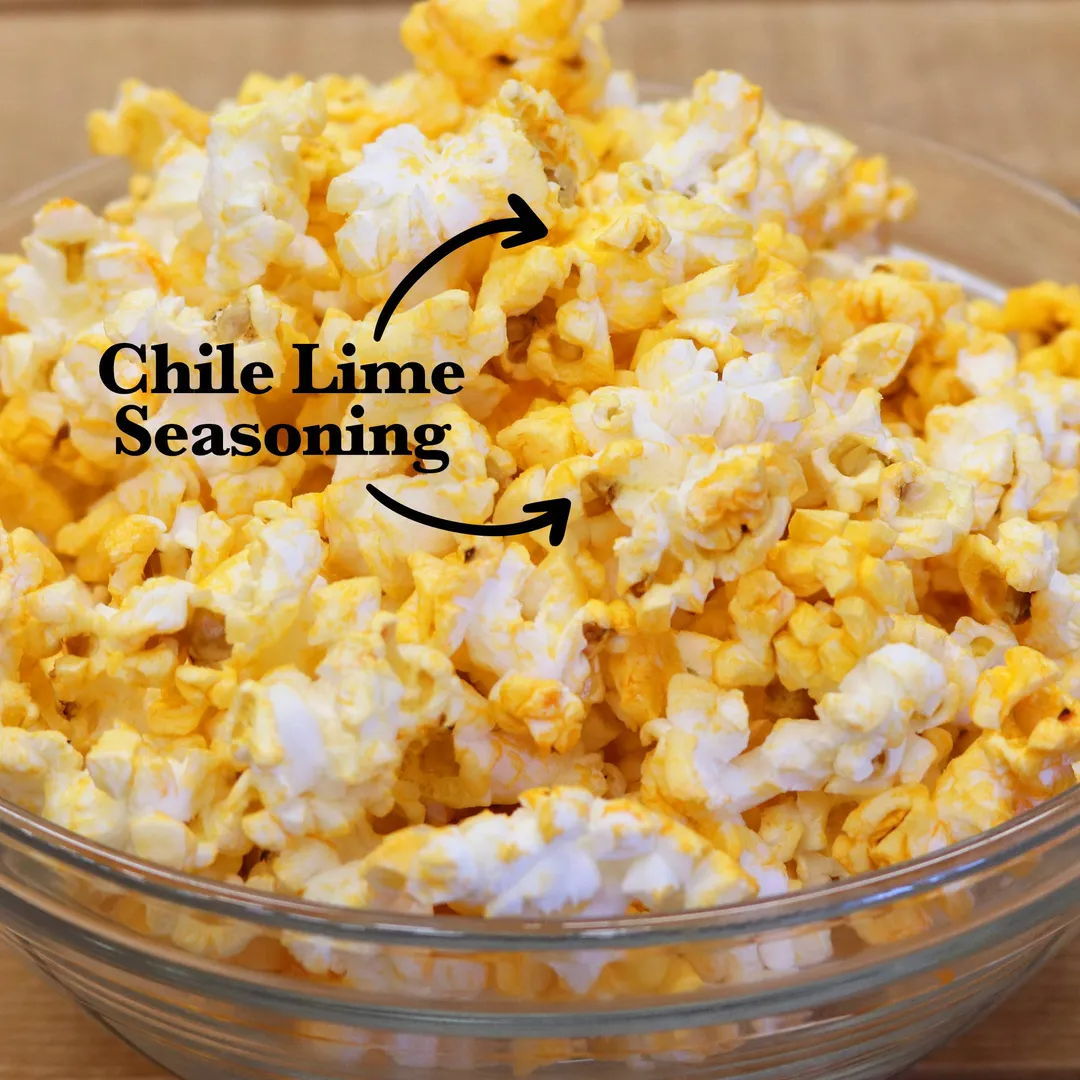 Ass Kickin’ Chile Lime Popcorn