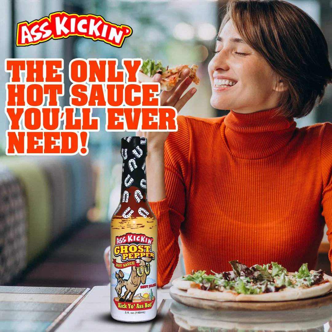 Ass Kickin’ Ghost Pepper Hot Sauce