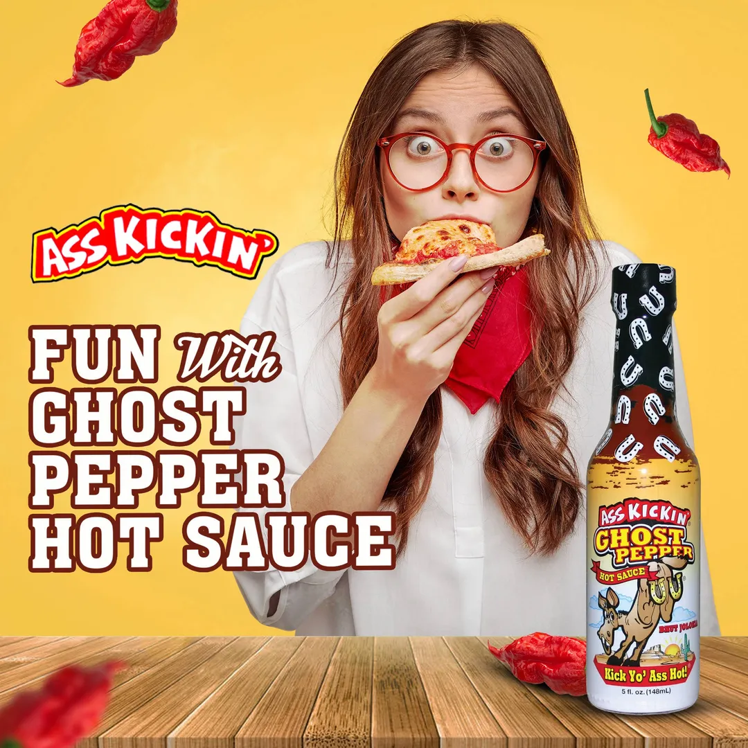 Ass Kickin’ Ghost Pepper Hot Sauce