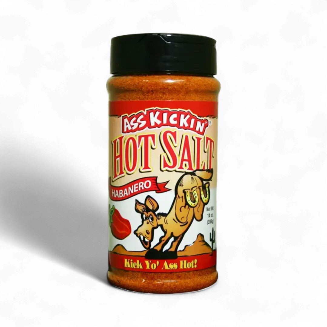 Ass Kickin’ Habanero Hot Salt (14 oz.)