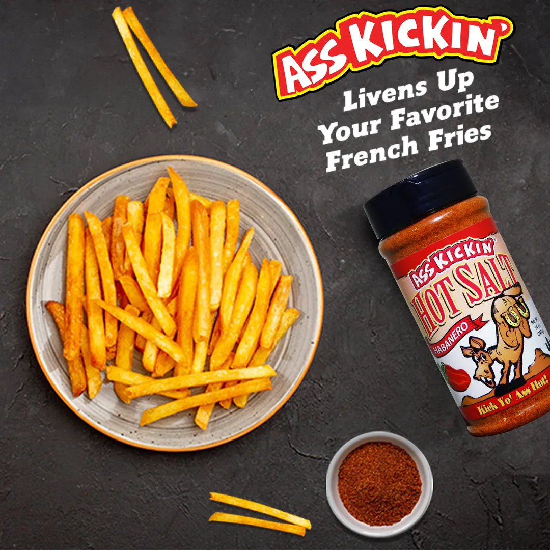 Ass Kickin’ Habanero Hot Salt (14 oz.)