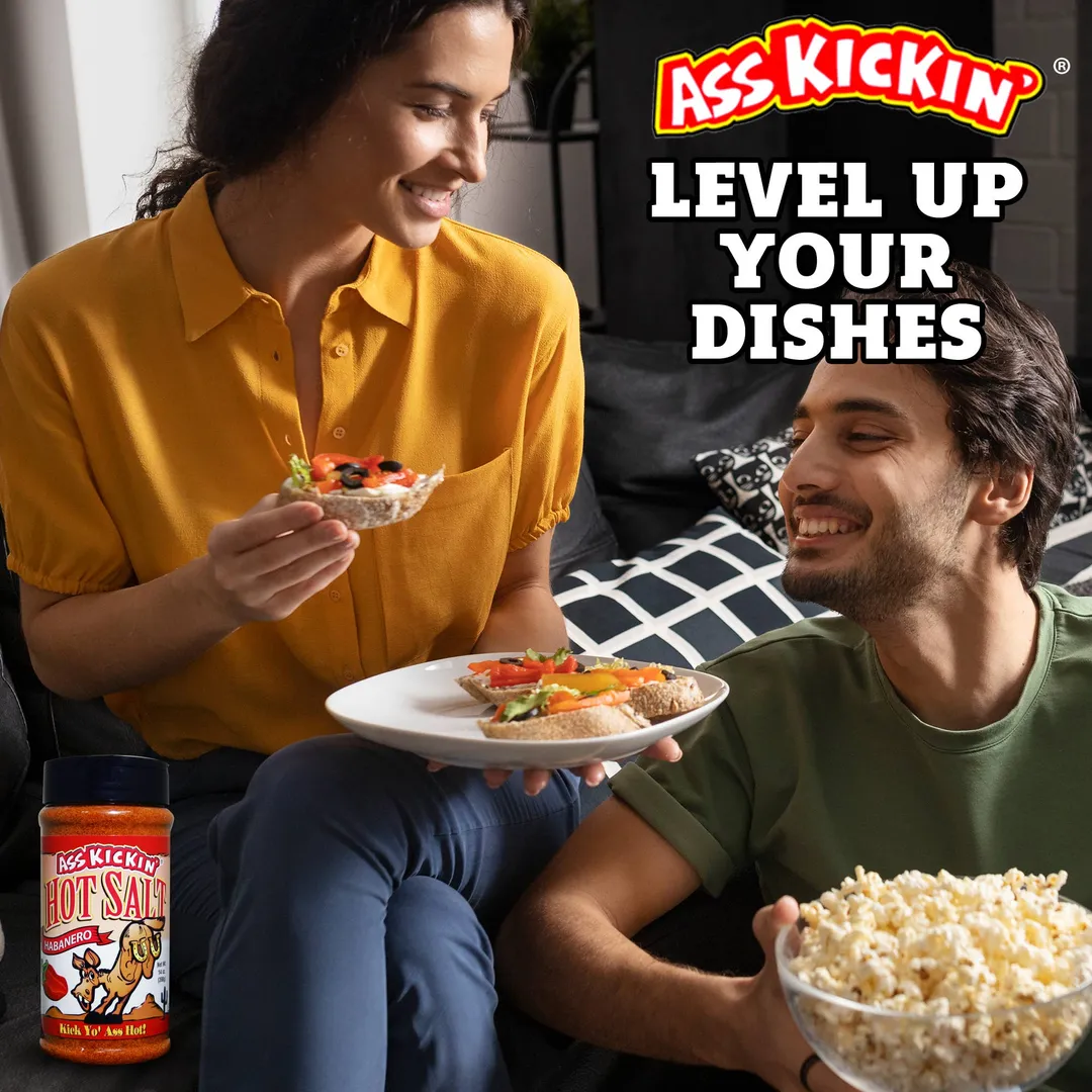 Ass Kickin’ Habanero Hot Salt (14 oz.)