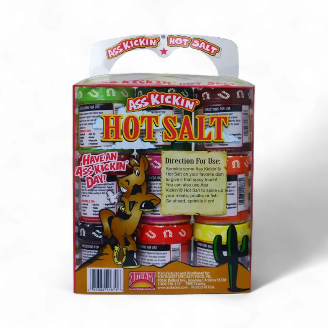 Ass Kickin’ Hot Salt Variety 9 Pack
