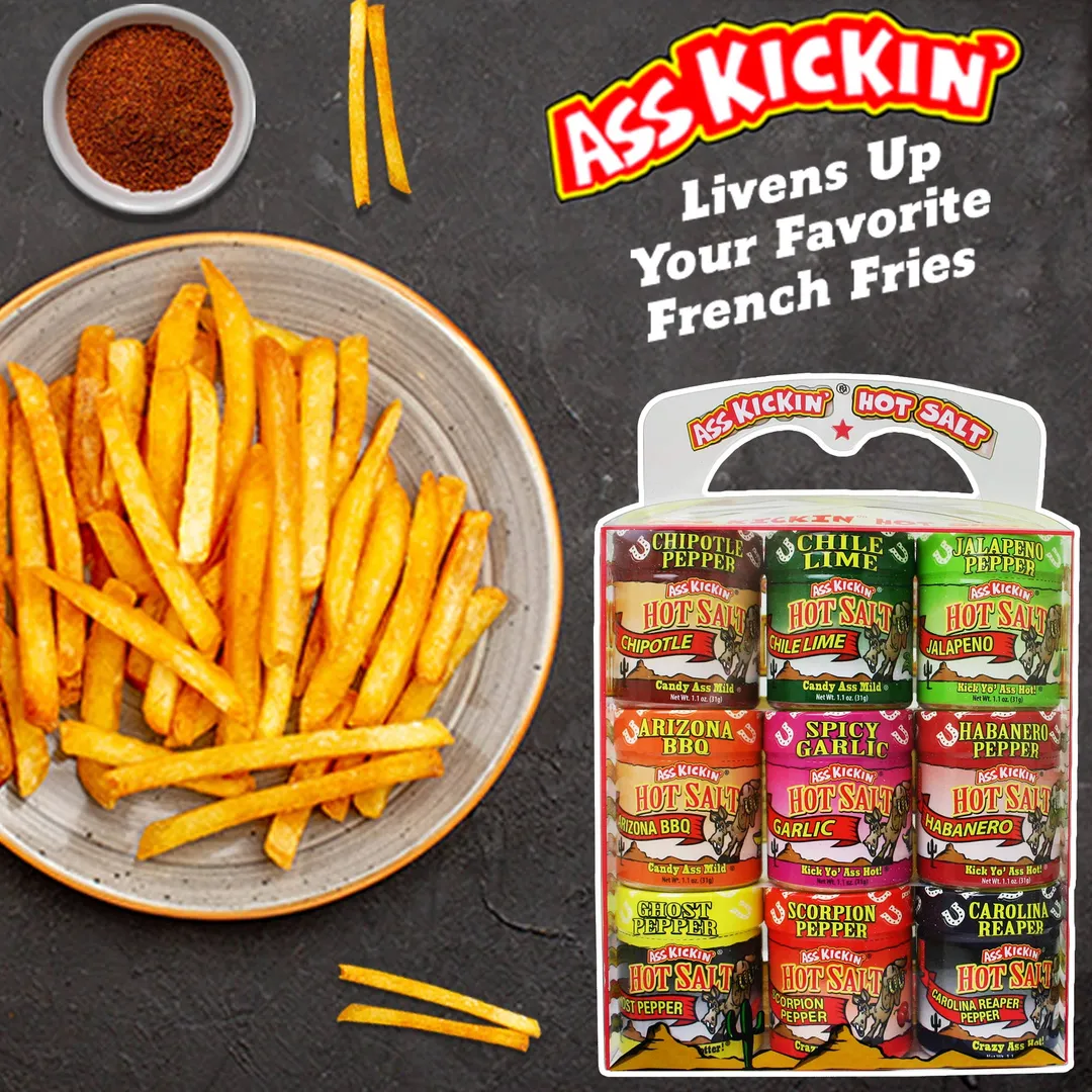 Ass Kickin’ Hot Salt Variety 9 Pack