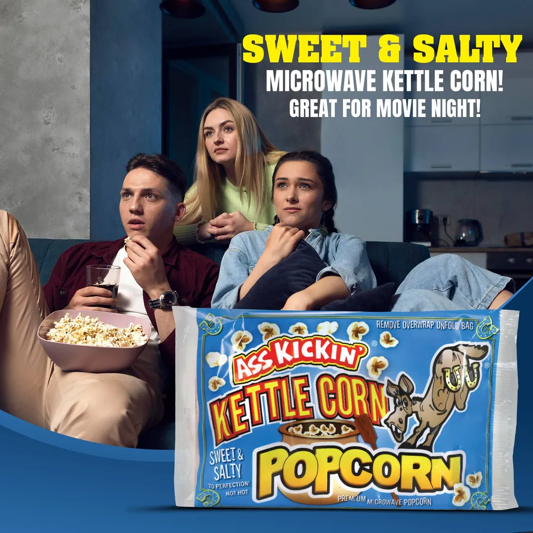 Ass Kickin’ Kettle Corn Popcorn