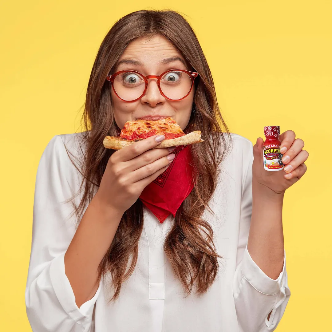 Ass Kickin’ Scorpion Hot Sauce – Travel Size 3/4 oz.