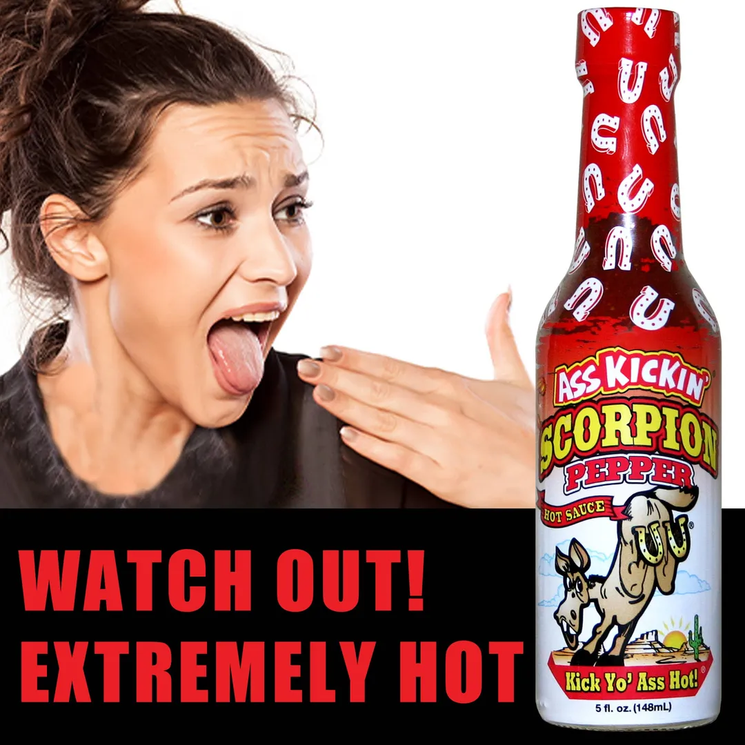 Ass Kickin’ Scorpion Pepper Hot Sauce