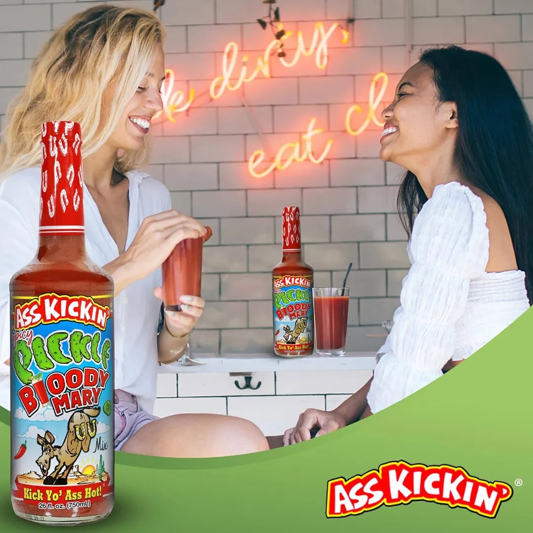Ass Kickin’ Spicy Pickle Bloody Mary Mix