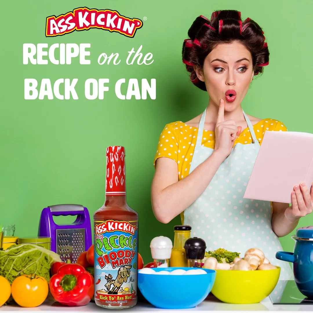 Ass Kickin’ Spicy Pickle Bloody Mary Mix