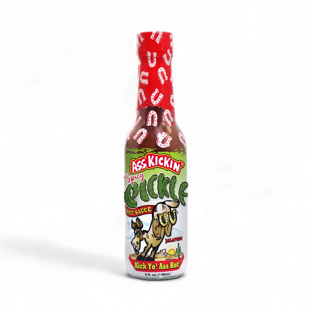 Ass Kickin' Spicy Pickle Jalapeno Hot Sauce