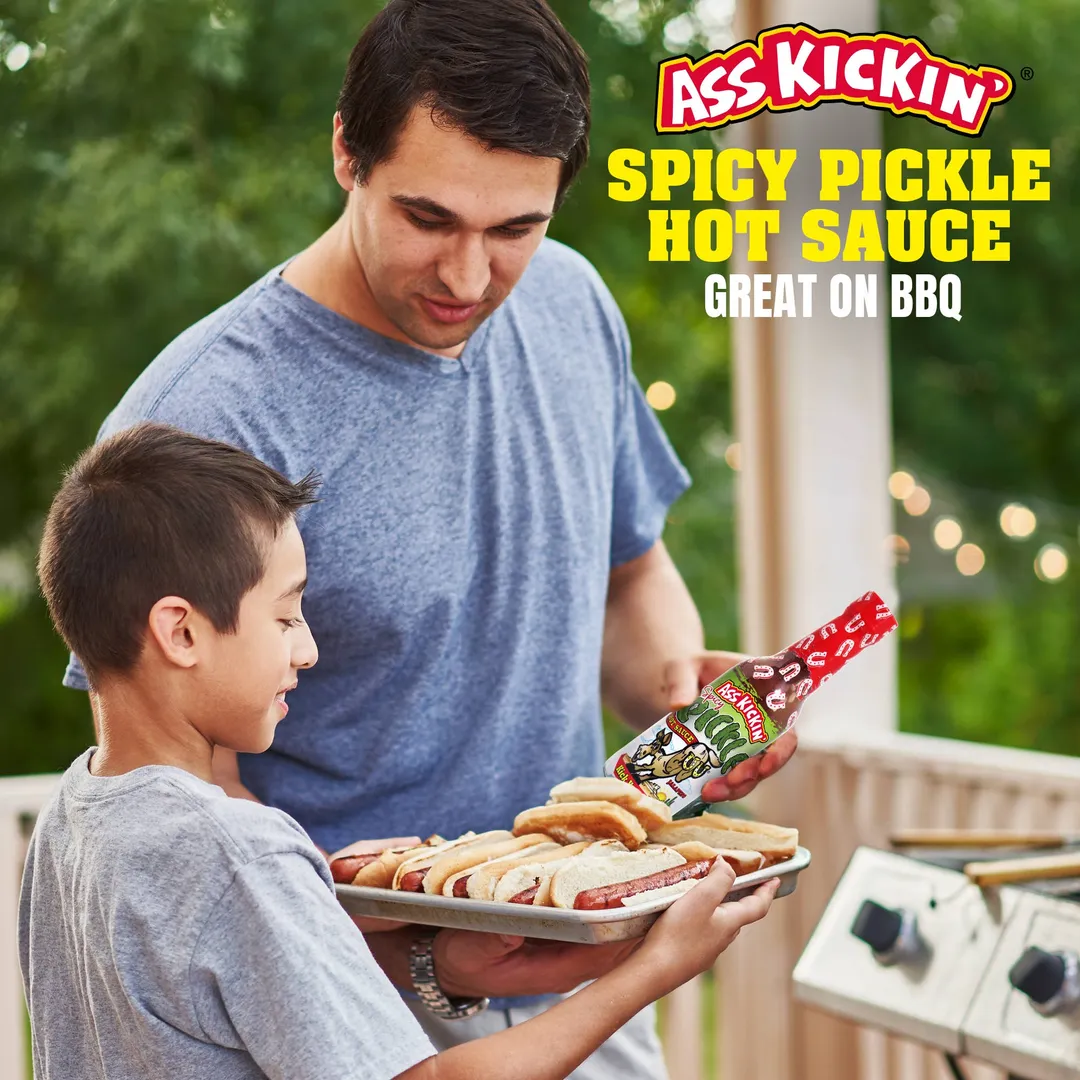 Ass Kickin' Spicy Pickle Jalapeno Hot Sauce