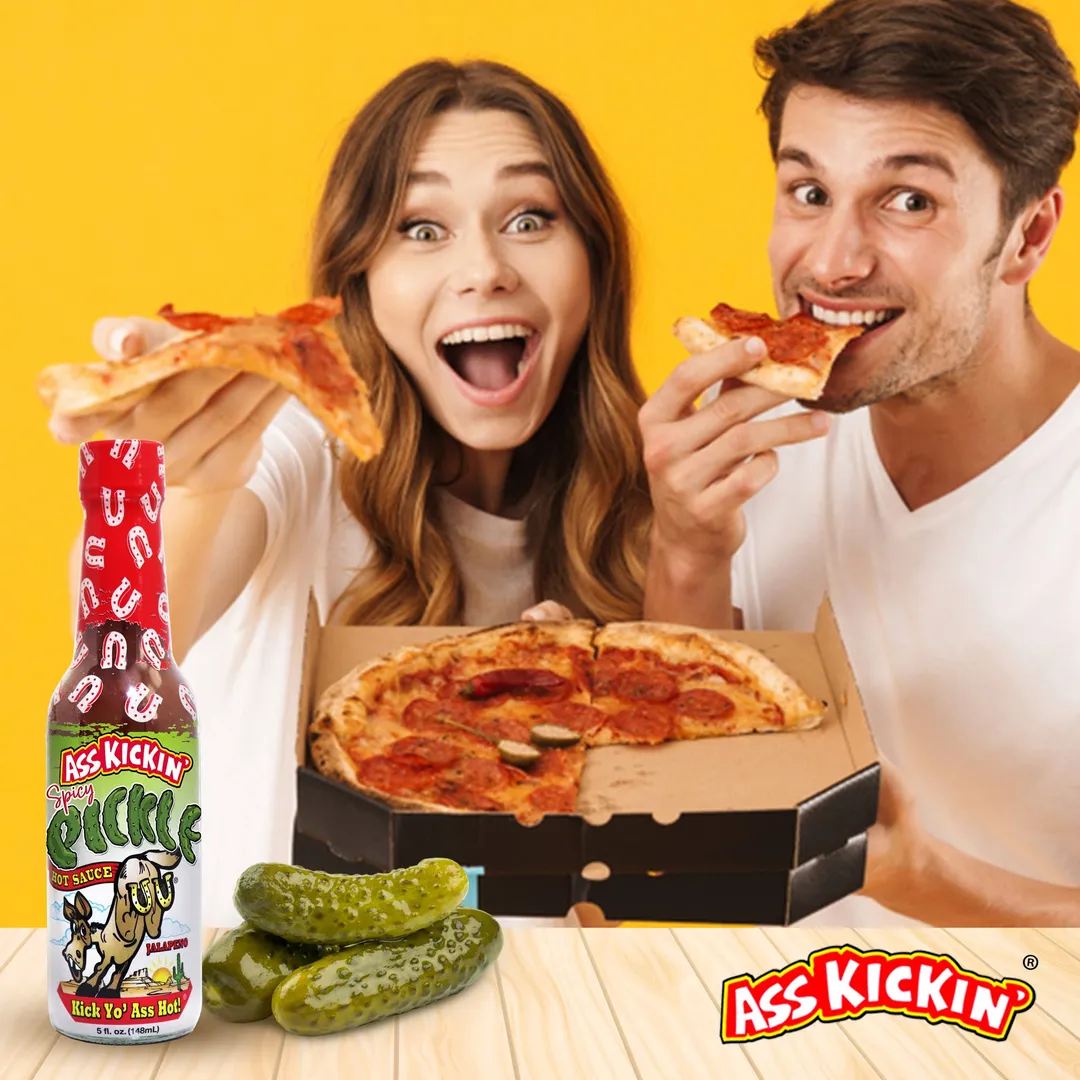 Ass Kickin' Spicy Pickle Jalapeno Hot Sauce