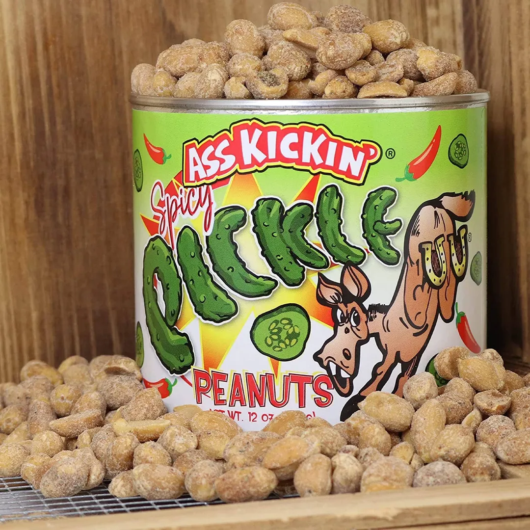 Ass Kickin’ Spicy Pickle Peanuts