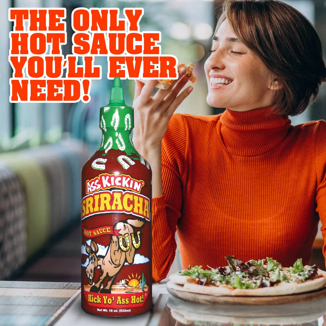 Ass Kickin’ Sriracha Hot Sauce