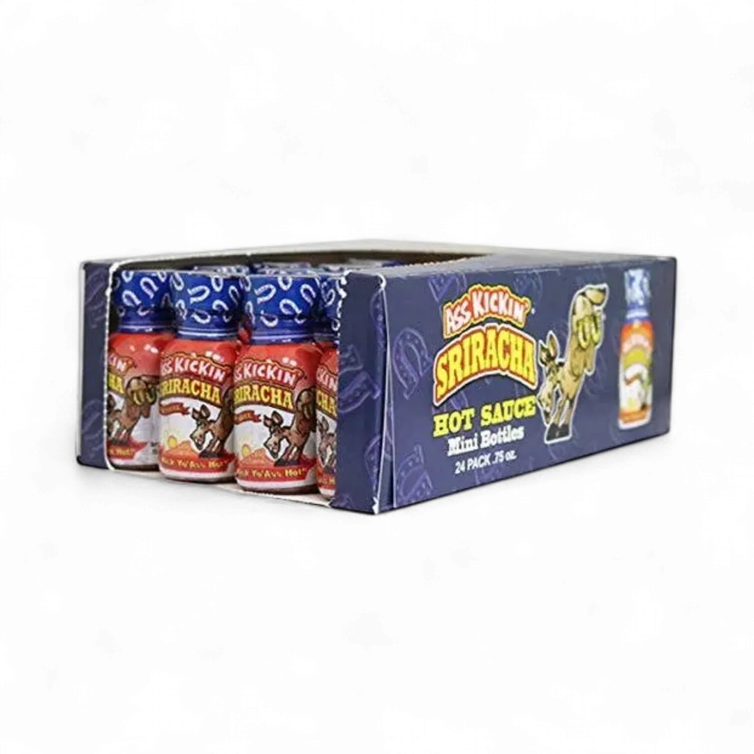 Ass Kickin’ Sriracha Hot Sauce – Travel Size 3/4 oz.
