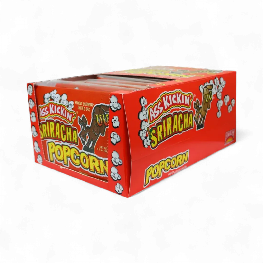 Ass Kickin’ Sriracha Popcorn