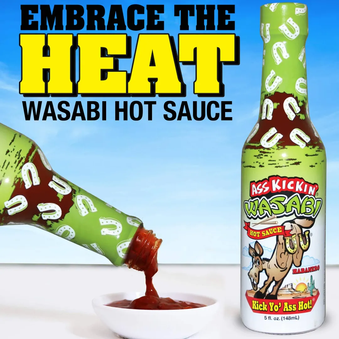 Ass Kickin’ Wasabi Hot Sauce