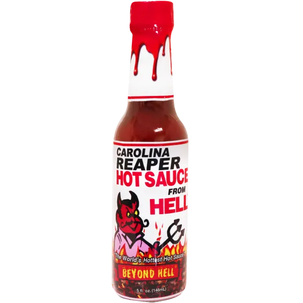 Carolina Reaper Hot Sauce From Hell