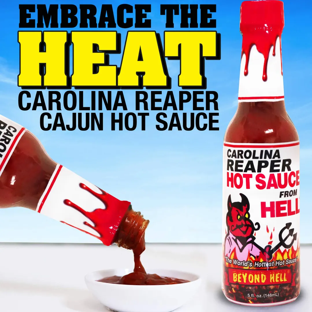 Carolina Reaper Hot Sauce From Hell
