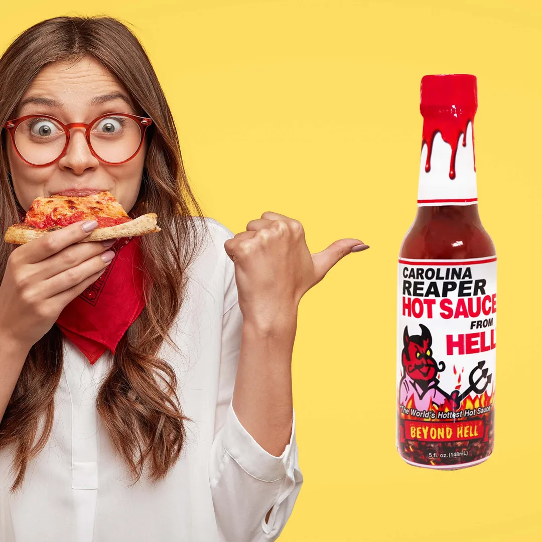 Carolina Reaper Hot Sauce From Hell