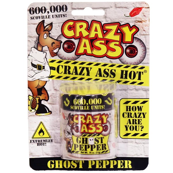 Crazy Ass Pure Ground Ghost Pepper 600,000 SHU