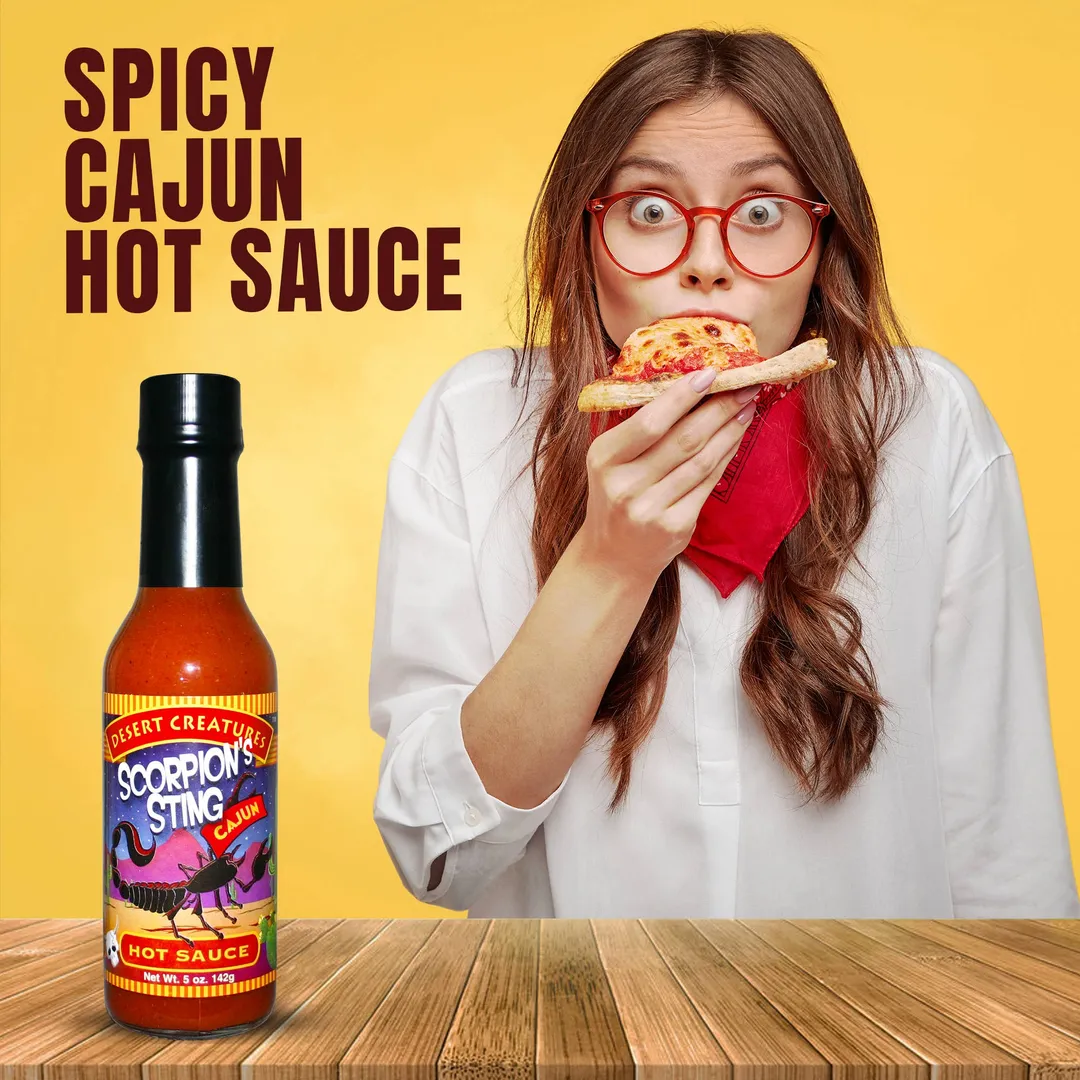 Desert Creatures Scorpion’s Sting Cajun Hot Sauce
