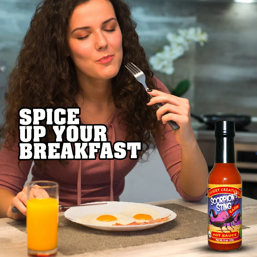 Desert Creatures Scorpion’s Sting Cajun Hot Sauce