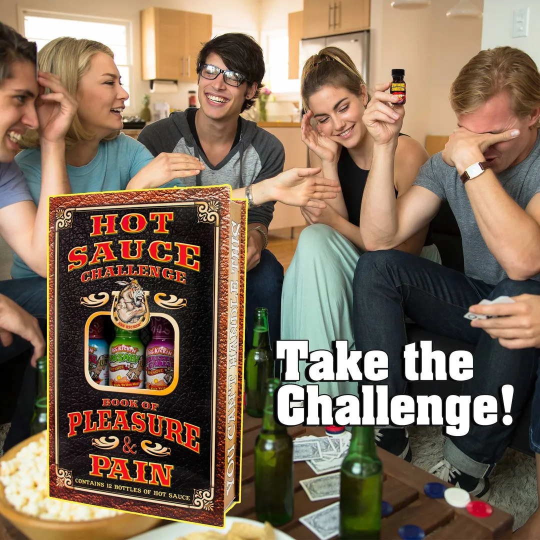 Hot Sauce Challenge Book of Pleasure  Pain