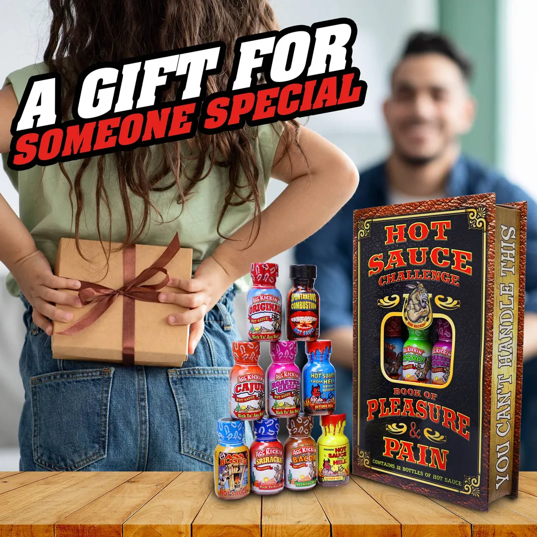 Hot Sauce Challenge Book of Pleasure  Pain
